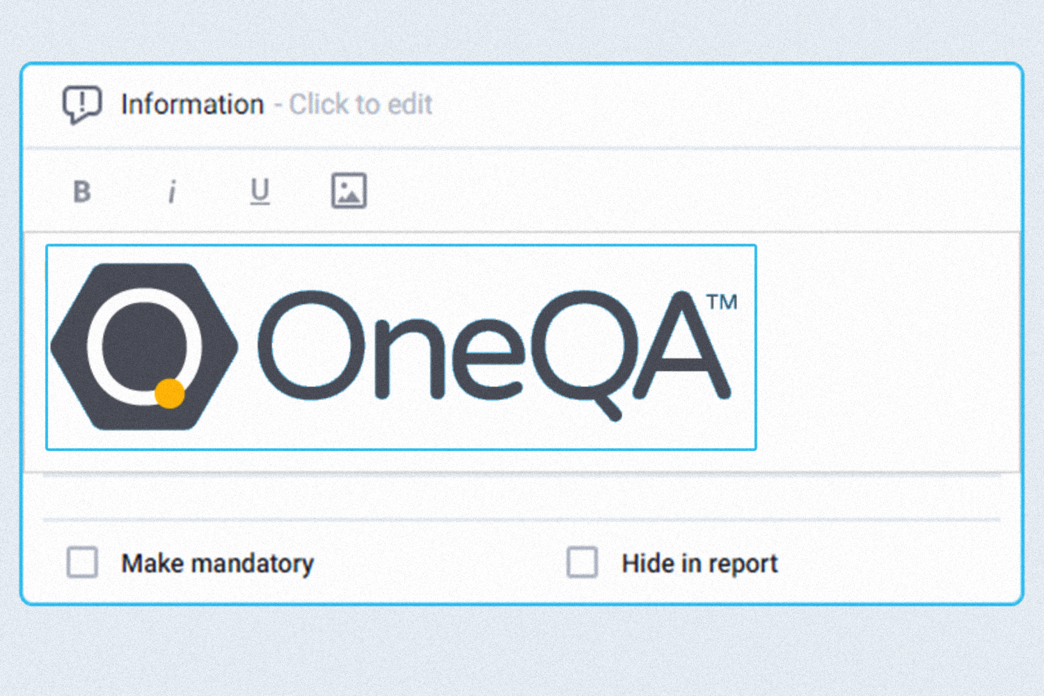 OneQA screenshoot