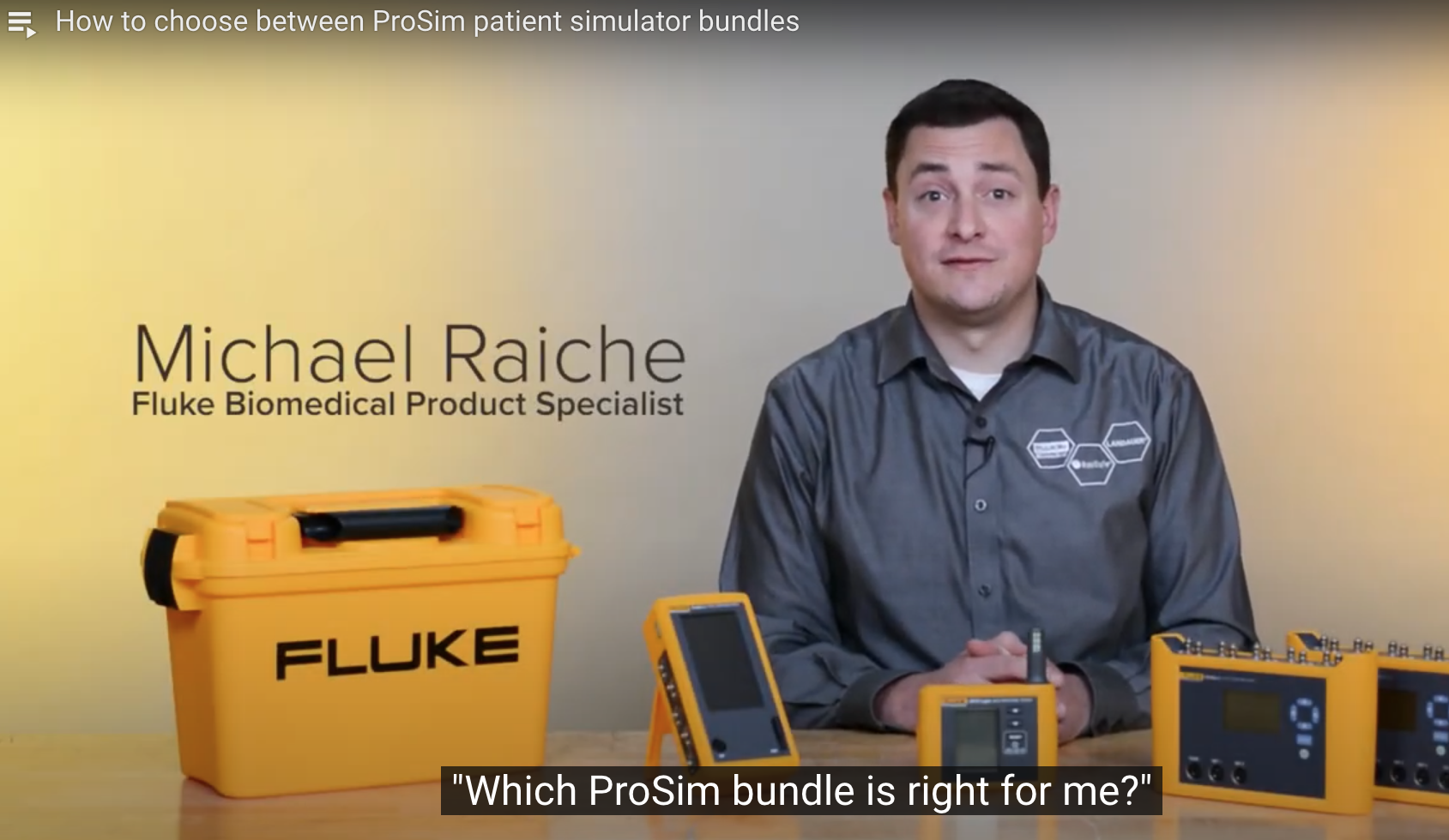 How to choose between ProSim patient simulator bundles