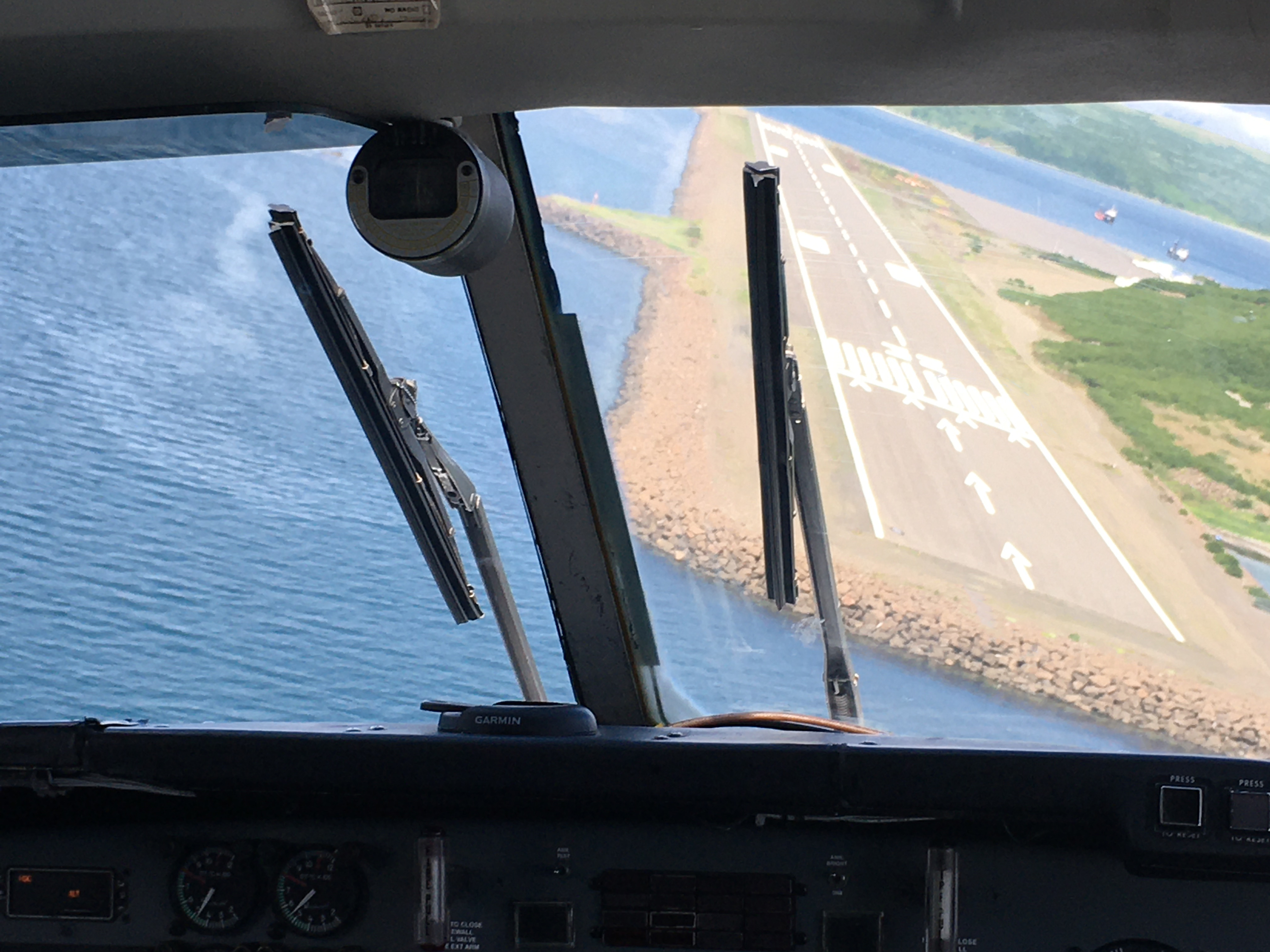 Landing in the Aleutians