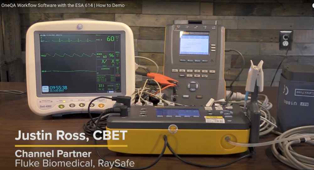 OneQA Workflow Software with the ESA 614