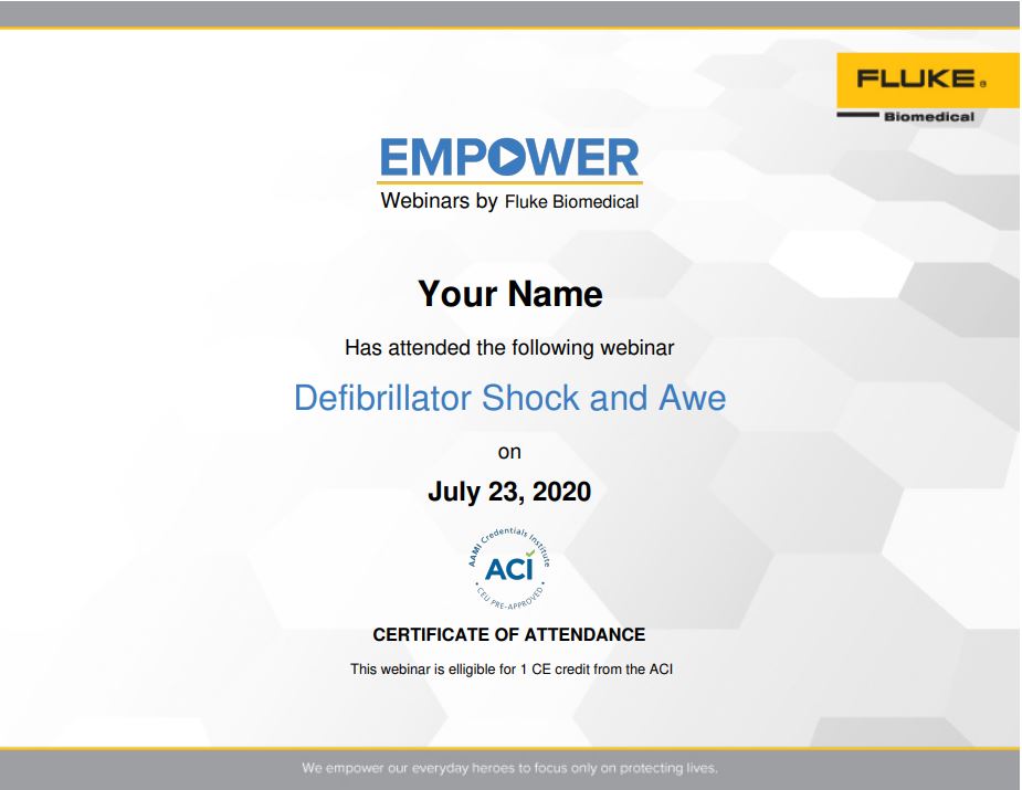 Defibrillator Shock and Awe