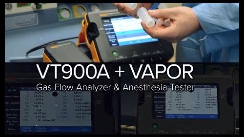 VT900A + VAPOR Gas Flow Analyzer and Anesthesia Tester