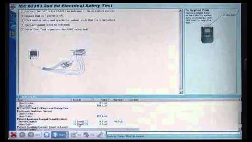 Automated medical device electrical safety testing with the Fluke Biomedical ESA612 Electrical Safety Analyzer.