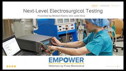 Join Fluke Biomedical with our simple, safe and efficient connections for electrosurgery testing