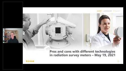Pros and cons of radiation survey meter technologies webinar