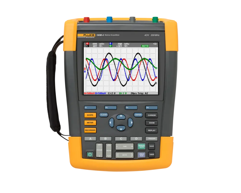 190M Series III Medical ScopeMeter Portable Oscilloscope