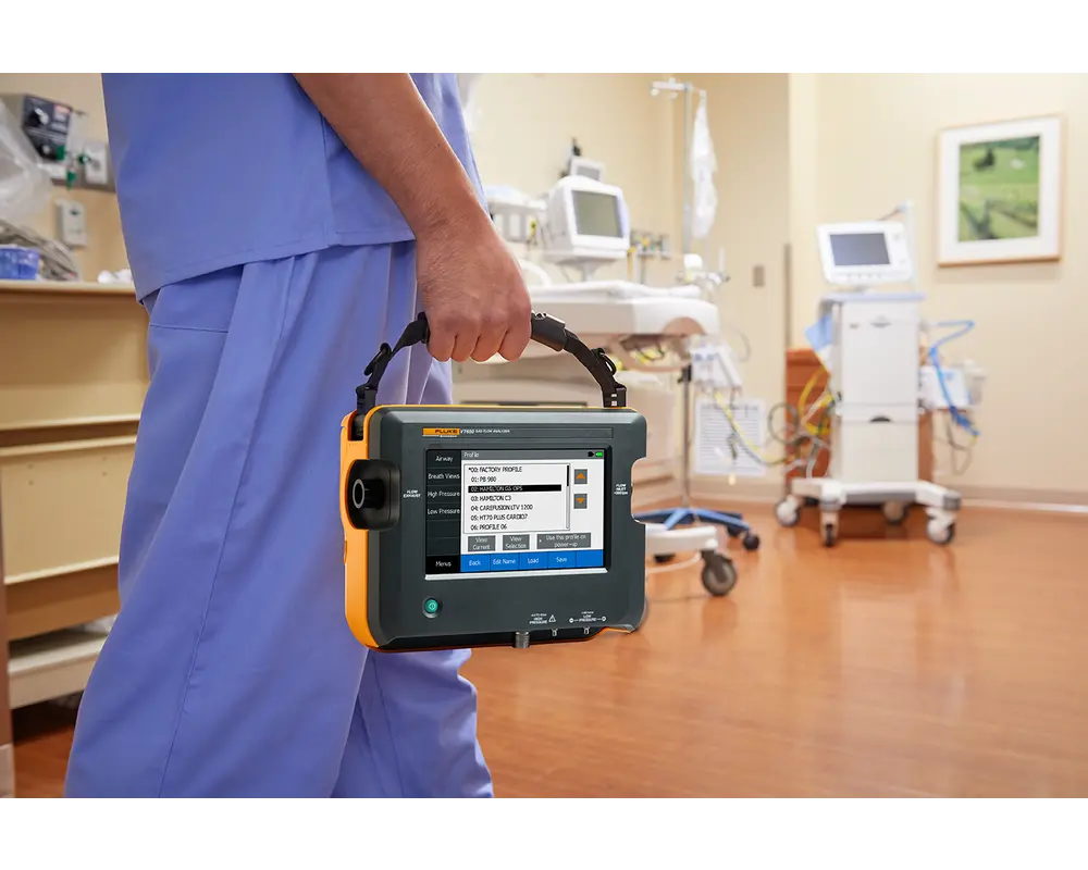 VT650 Gas Flow Analyzer Portability