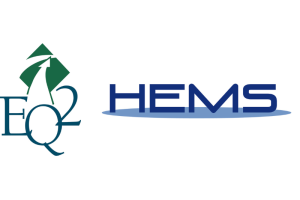 EQ2 logo and HEMS logo