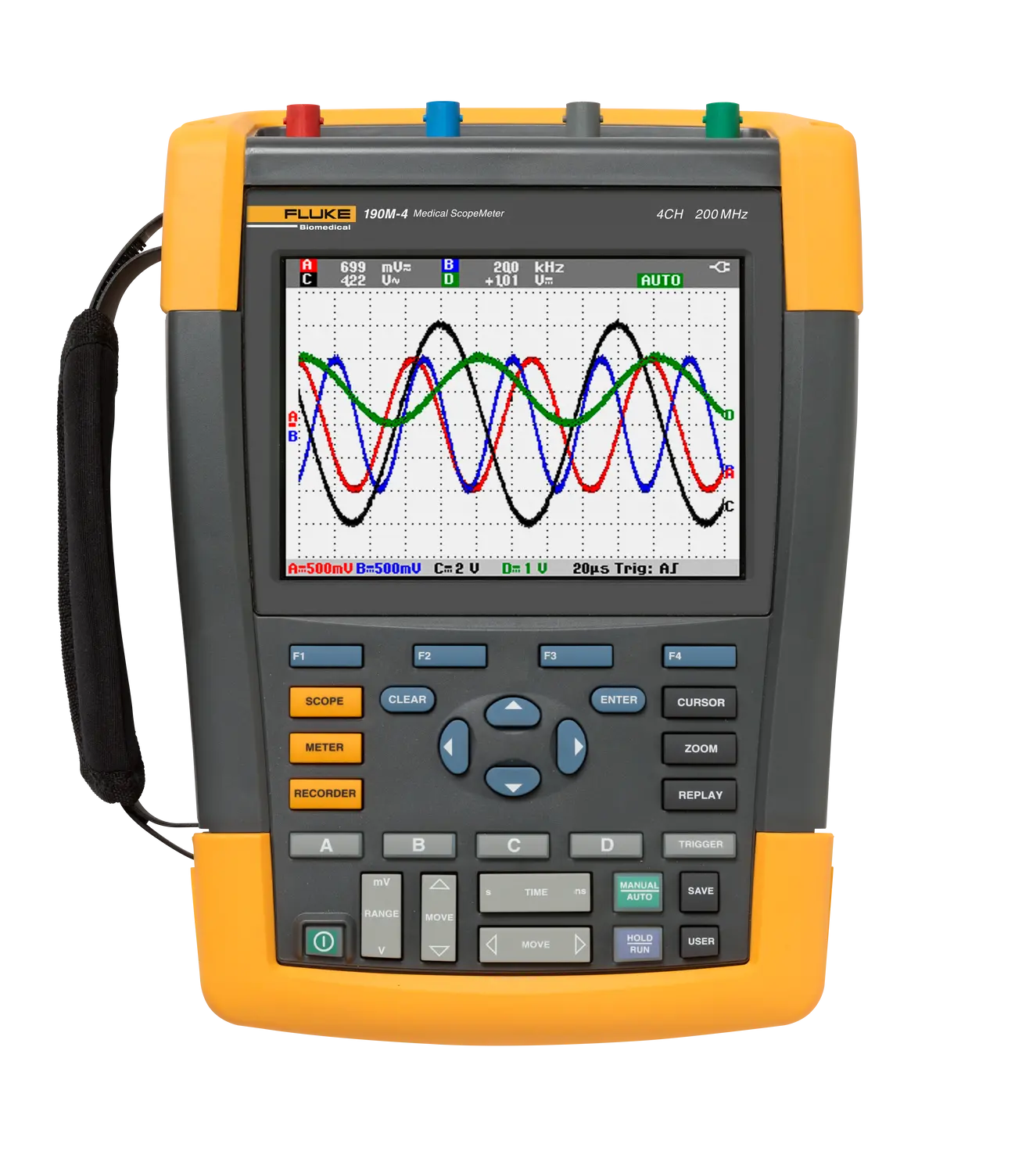 190M Series III Medical ScopeMeter Portable Oscilloscope