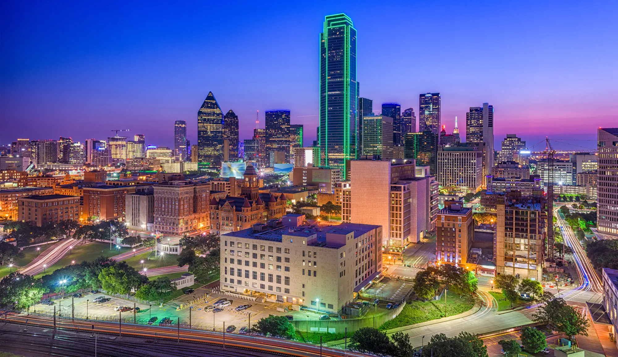 Cityscape of Dallas, TX