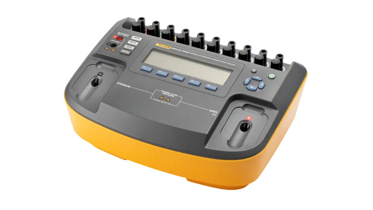 Impulse 7000DP Defibrillator Analyzer and Pacemaker Tester side
