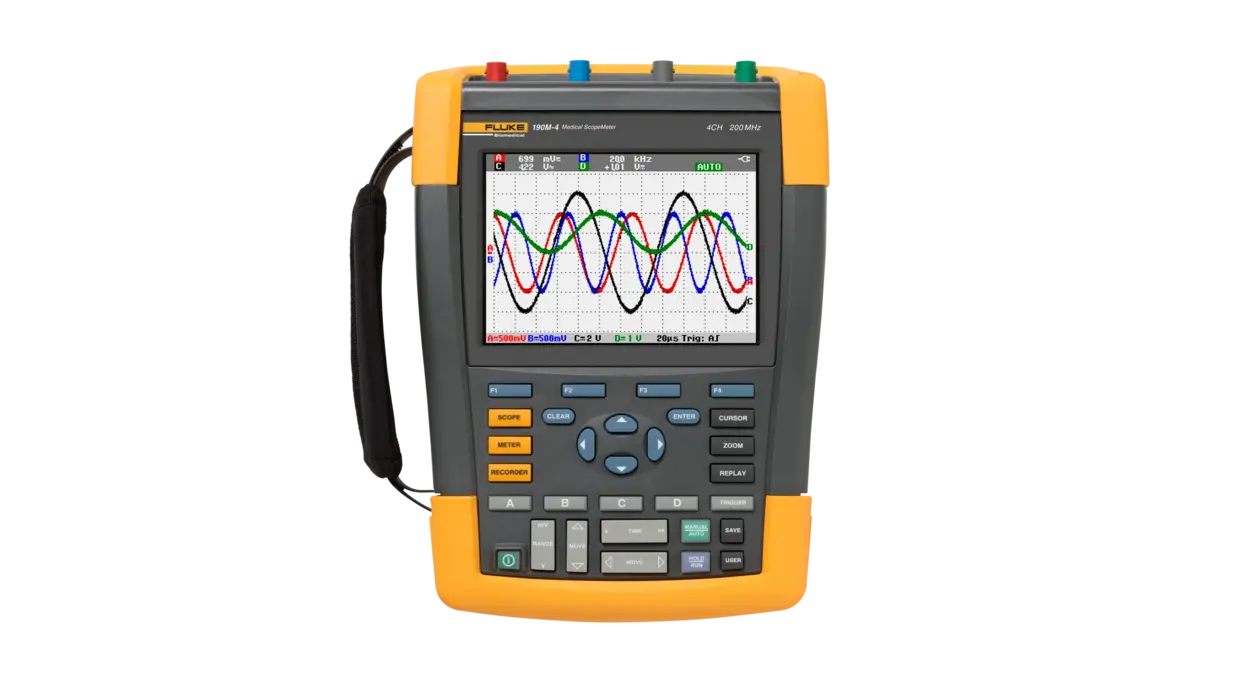 190M Series III Medical ScopeMeter Portable Oscilloscope