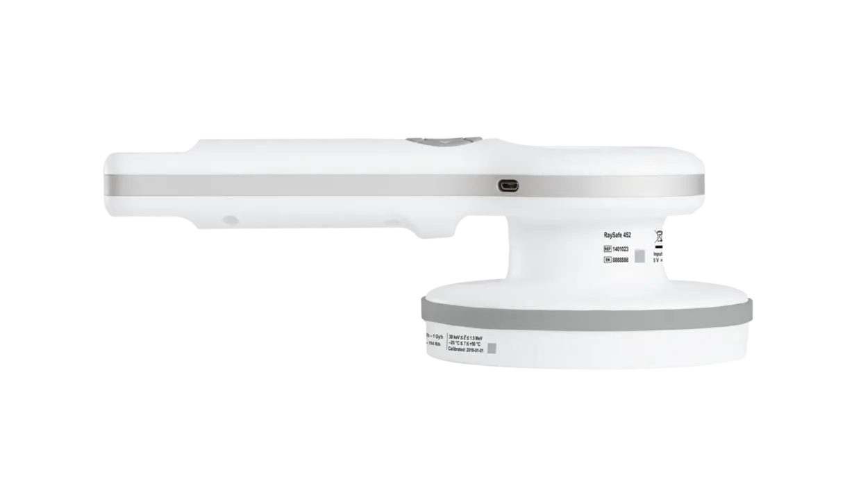 RaySafe 452 - side view