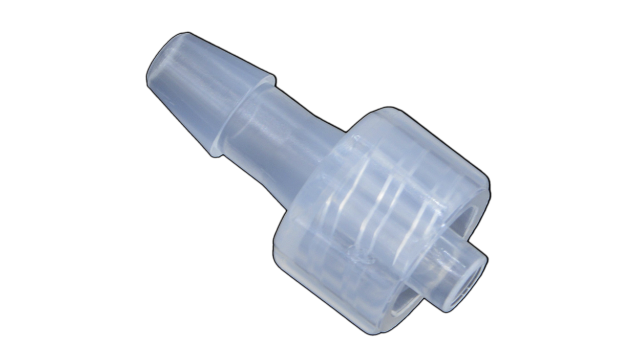Clear connector