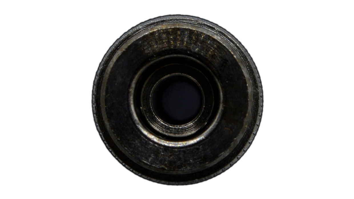 Metal connector interior