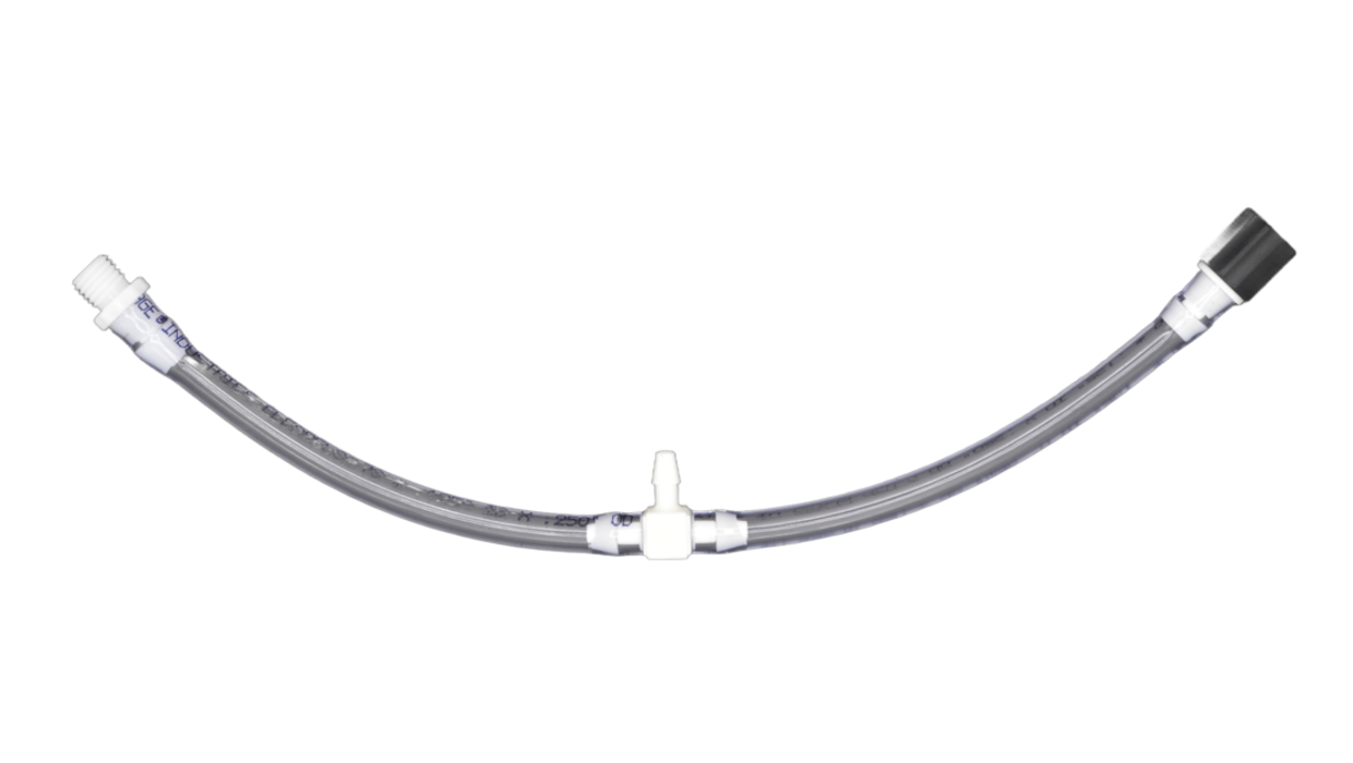 Tube with black tip and white tip