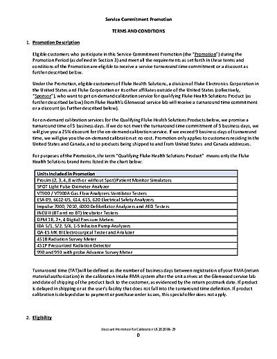 Promotion terms & conditions