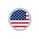 Circle with US flag
