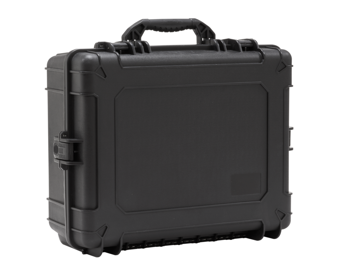 Black hard case, closed