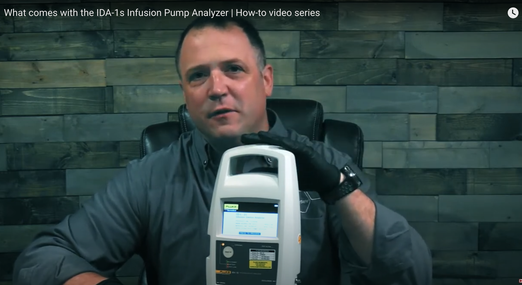 What comes with the IDA-1s Infusion Pump Analyzer